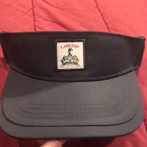 Cady Cup - AHEAD - Mens Gray Visor Velcro Adjustable strap